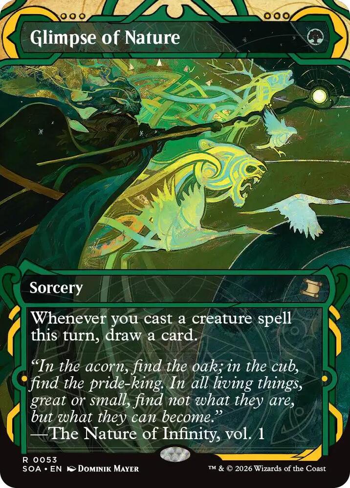 Glimpse of Nature 53 (Secrets of Strixhaven: Mystical Archive)  | Chromatic Games