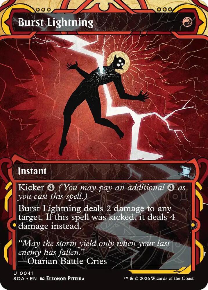 Burst Lightning 41 (Secrets of Strixhaven: Mystical Archive)  | Chromatic Games