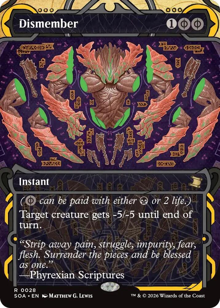 Dismember 28 (Secrets of Strixhaven: Mystical Archive)  | Chromatic Games