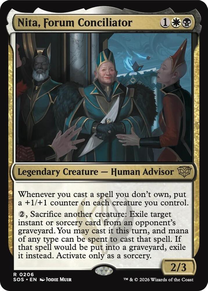 Nita, Forum Conciliator 206 (Secrets of Strixhaven)  | Chromatic Games