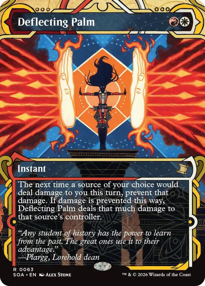 Deflecting Palm 63 (Secrets of Strixhaven: Mystical Archive)  | Chromatic Games