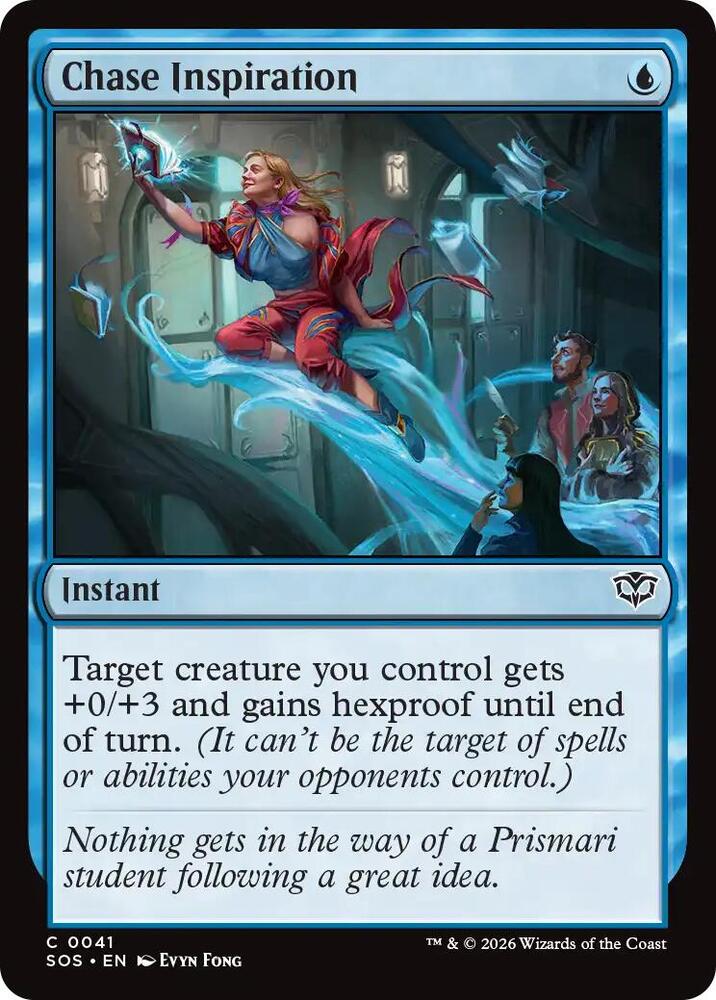 Chase Inspiration 41 (Secrets of Strixhaven)  - Foil | Chromatic Games
