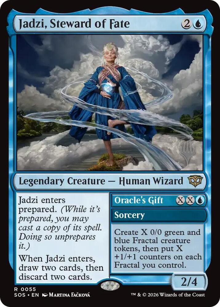 Jadzi Steward of Fate 55 (Promo Pack: Secrets of Strixhaven)  | Chromatic Games