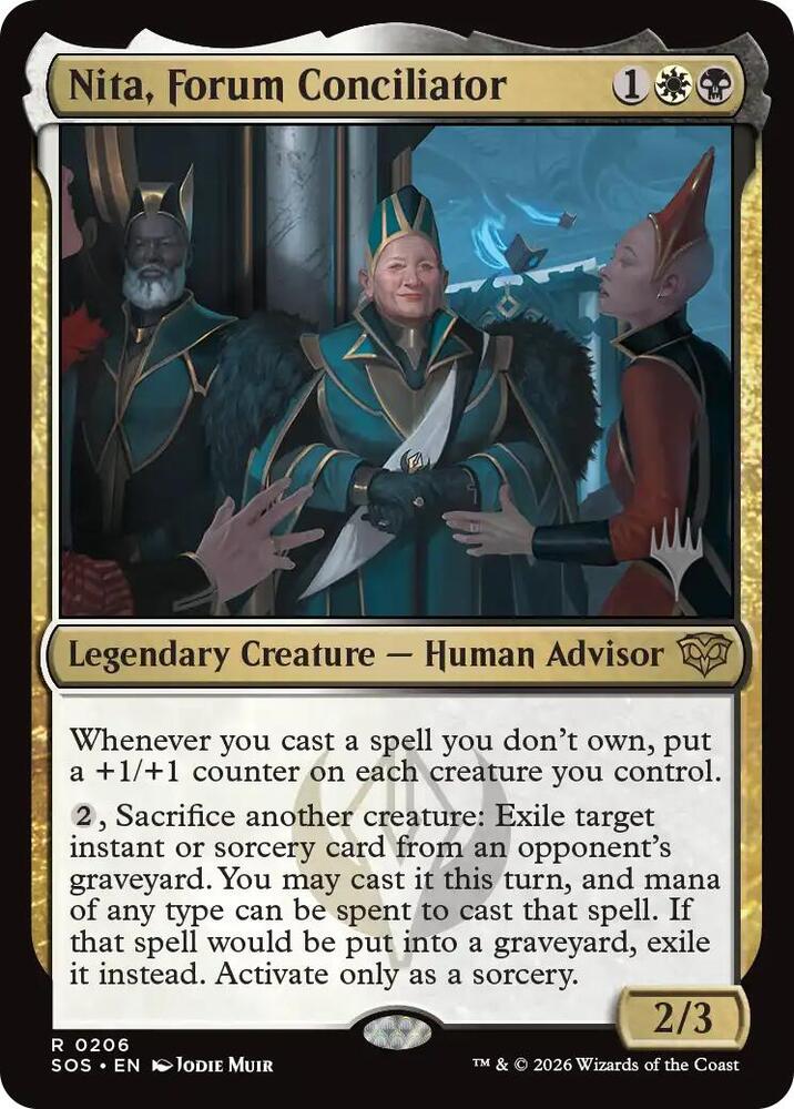 Nita Forum Conciliator 206 (Promo Pack: Secrets of Strixhaven)  | Chromatic Games