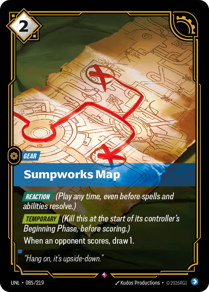 Sumpworks Map 085/219 (Unleashed)  - Foil | Chromatic Games