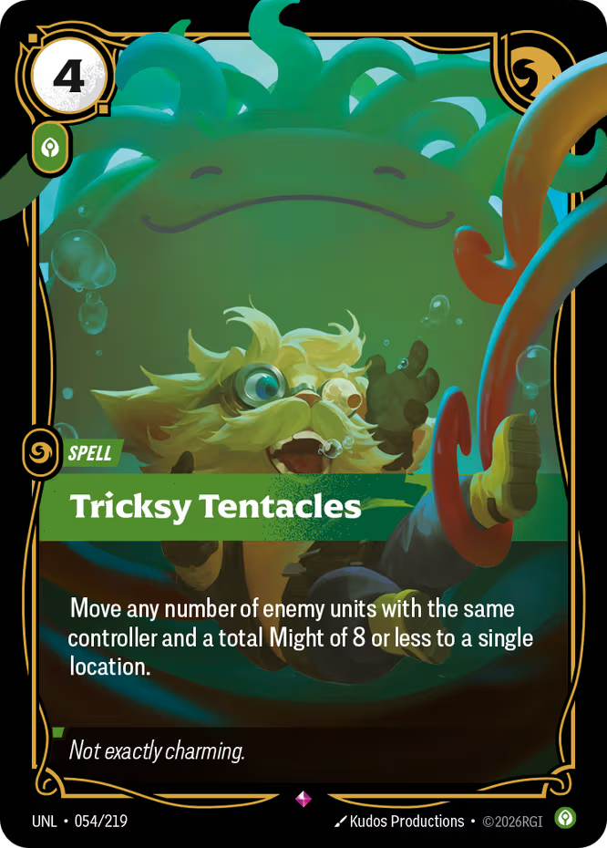 Tricksy Tentacles 054/219 (Unleashed)  - Foil | Chromatic Games