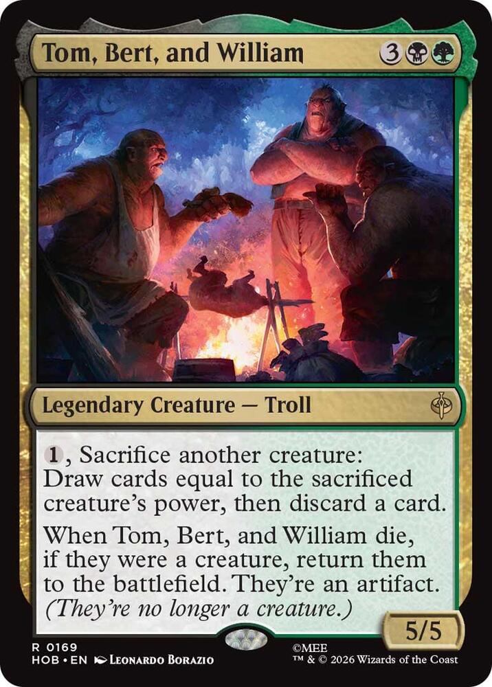 Tom, Bert, and William 169 (The Hobbit)  | Chromatic Games