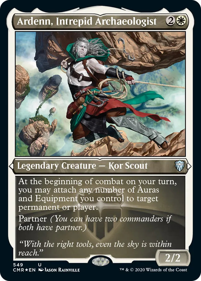 Ardenn, Intrepid Archaeologist 549 (Commander Legends)  - Etched Foil | Chromatic Games