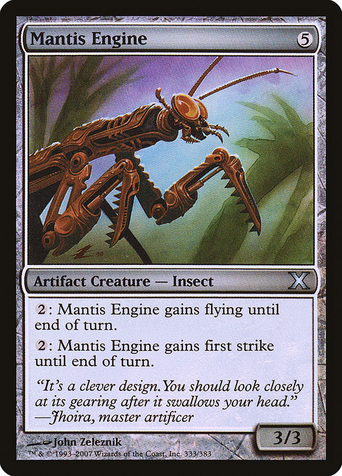 Mantis Engine 333/383 (10th Edition)  - Foil | Chromatic Games