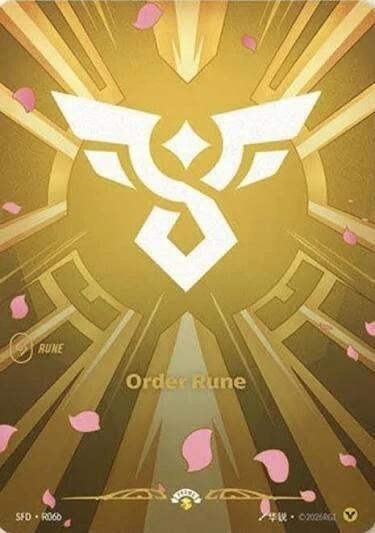 Order Rune R06b R06b (Spiritforged)  - Foil | Chromatic Games