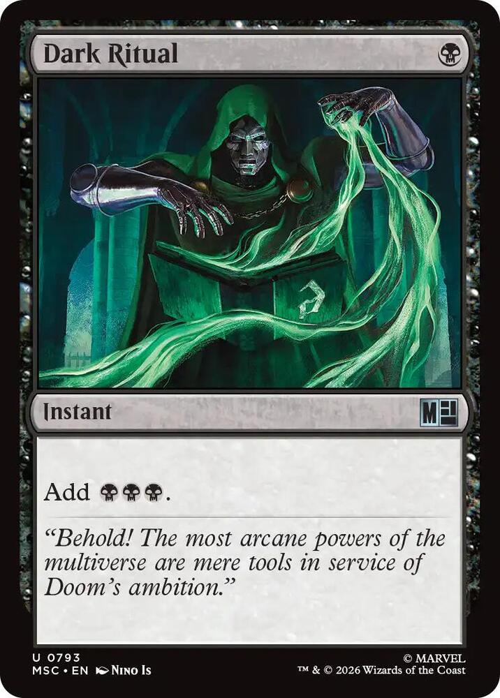 Dark Ritual 793 (Commander: Marvel Super Heroes)  - Foil | Chromatic Games