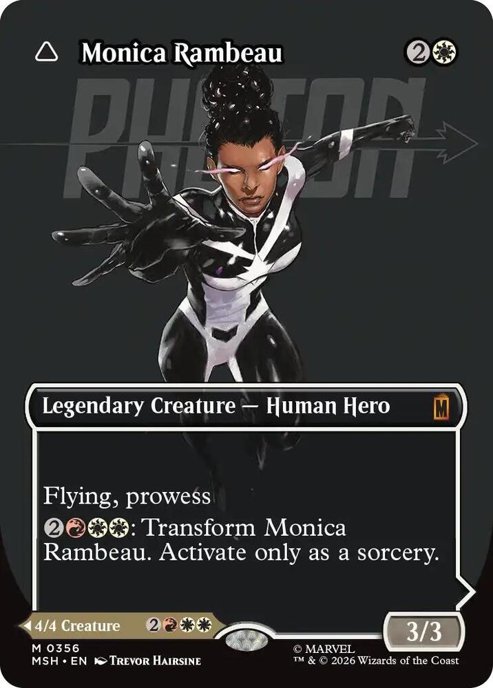 Monica Rambeau // Photon, Living Light 356 (Marvel Super Heroes)  - Borderless | Chromatic Games