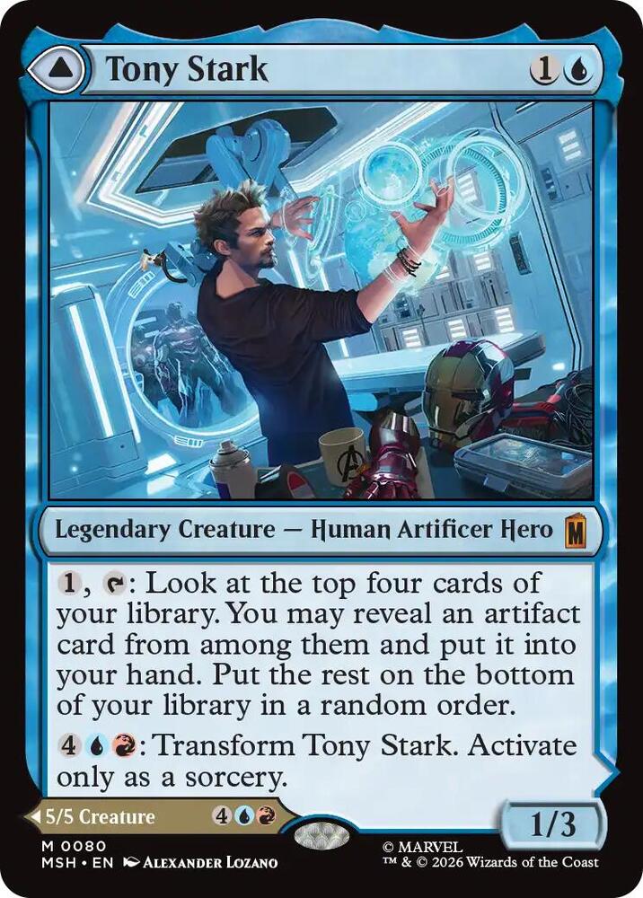 Tony Stark // The Invincible Iron Man 80 (Marvel Super Heroes)  - Foil | Chromatic Games