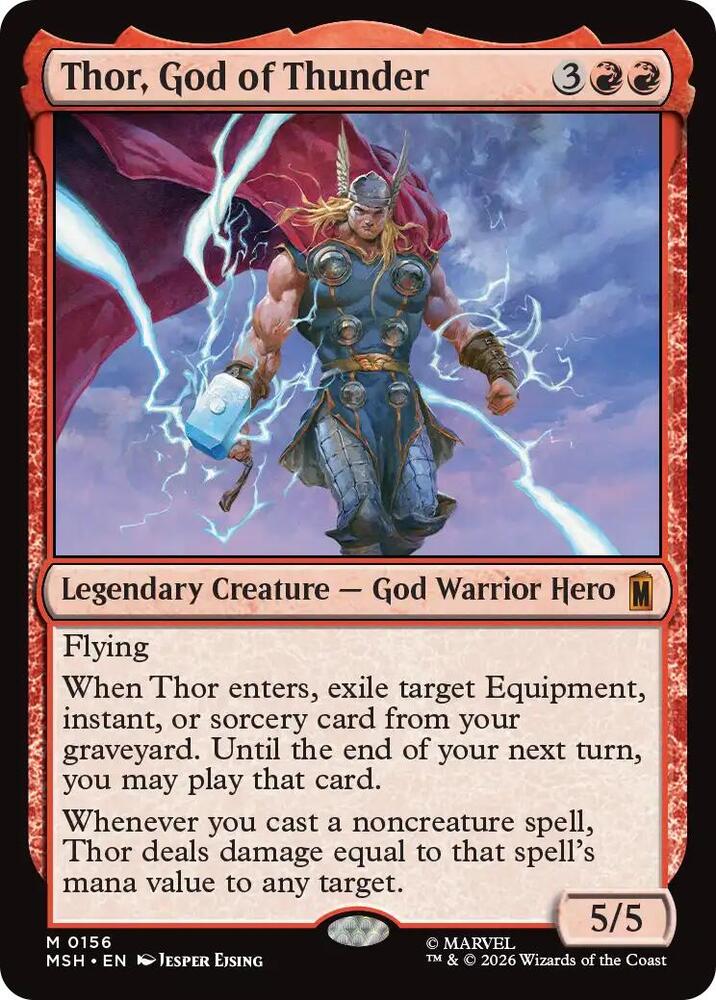 Thor, God of Thunder 156 (Marvel Super Heroes)  | Chromatic Games