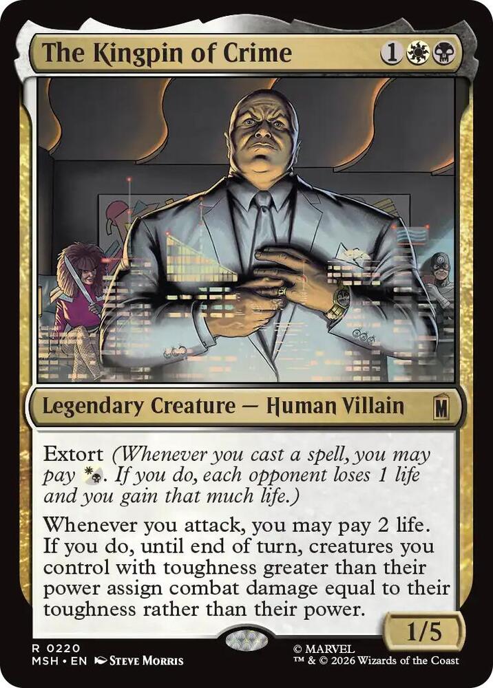 The Kingpin of Crime 220 (Marvel Super Heroes)  | Chromatic Games