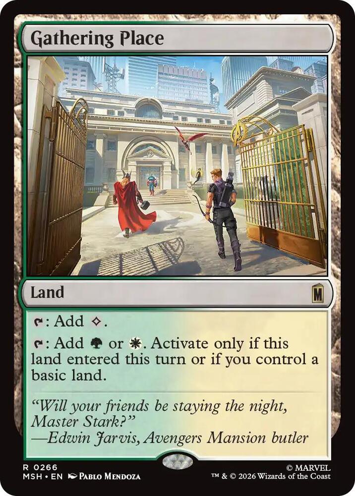 Gathering Place 266 (Marvel Super Heroes)  | Chromatic Games