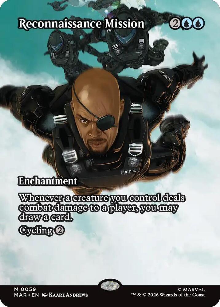 Reconnaissance Mission 59 (Marvel Universe Eternal-Legal)  - Borderless | Chromatic Games