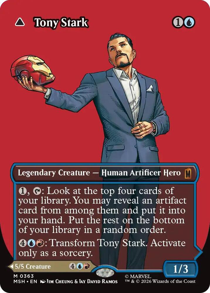 Tony Stark // The Invincible Iron Man 363 (Marvel Super Heroes)  - Borderless | Chromatic Games
