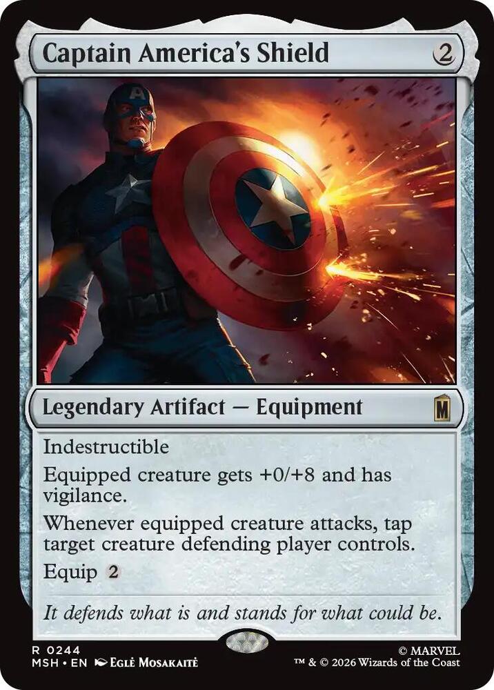 Captain America's Shield 244 (Marvel Super Heroes)  | Chromatic Games