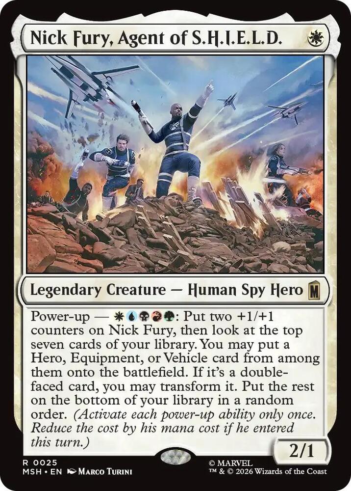 Nick Fury, Agent of S.H.I.E.L.D. 25 (Marvel Super Heroes)  | Chromatic Games