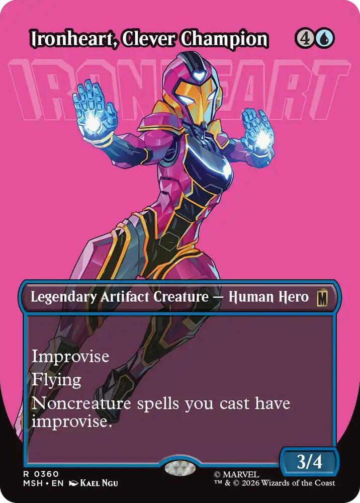 Ironheart, Clever Champion 360 (Marvel Super Heroes)  - Borderless | Chromatic Games