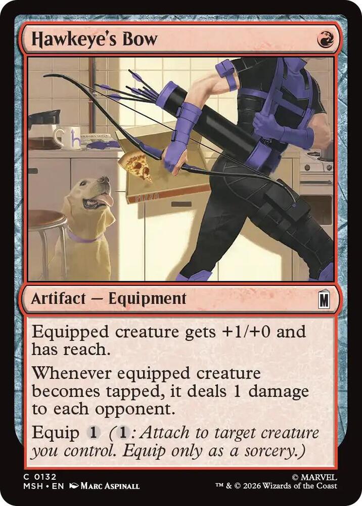 Hawkeye's Bow 132 (Marvel Super Heroes)  | Chromatic Games