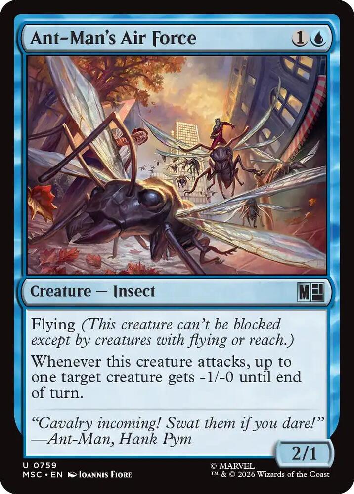 Ant-Man's Air Force 759 (Commander: Marvel Super Heroes)  - Foil | Chromatic Games