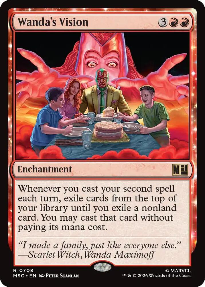 Wanda's Vision 708 (Commander: Marvel Super Heroes)  | Chromatic Games