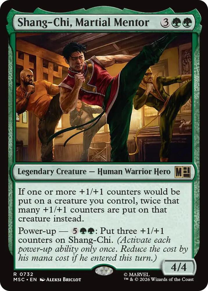Shang-Chi, Martial Mentor 732 (Commander: Marvel Super Heroes)  | Chromatic Games