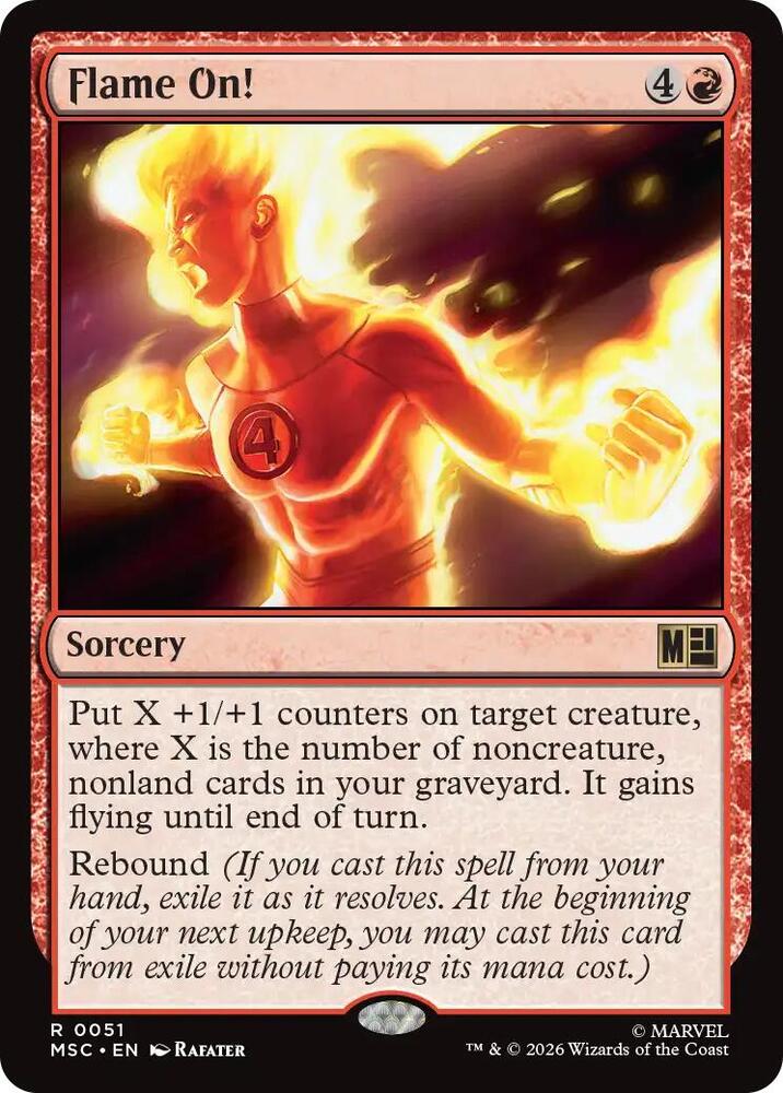 Flame On! 51 (Commander: Marvel Super Heroes)  | Chromatic Games