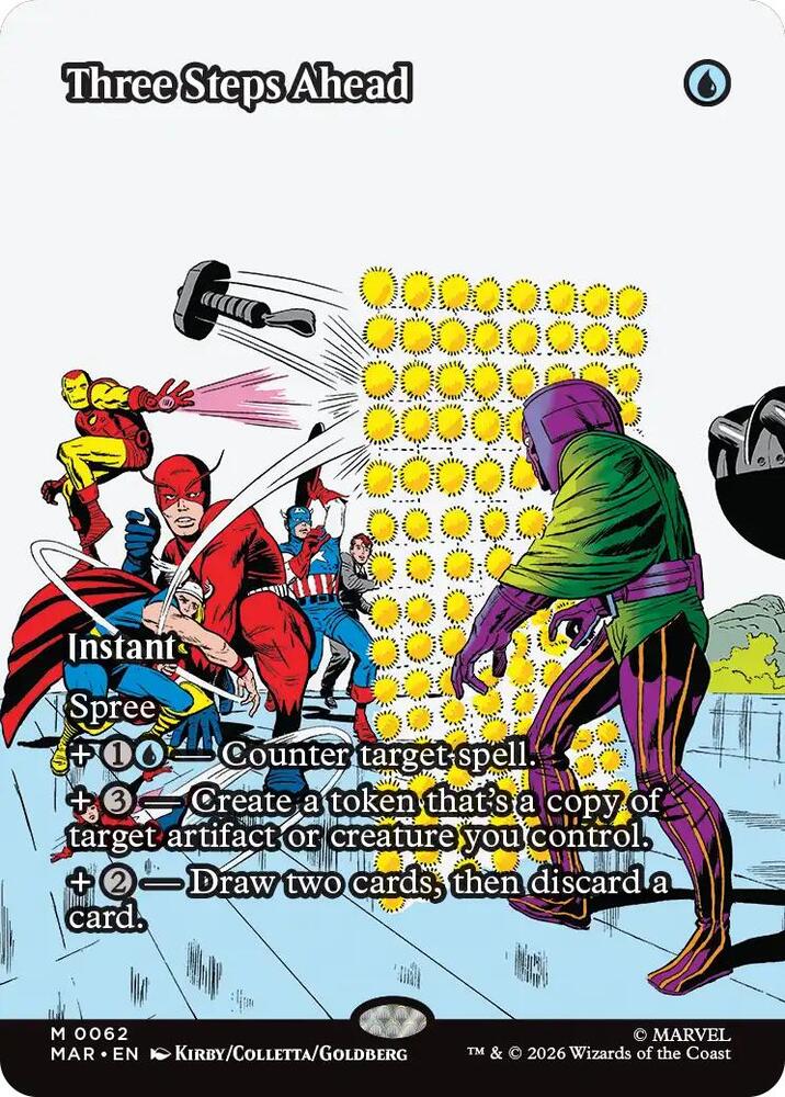 Three Steps Ahead 62 (Marvel Universe Eternal-Legal)  - Borderless | Chromatic Games