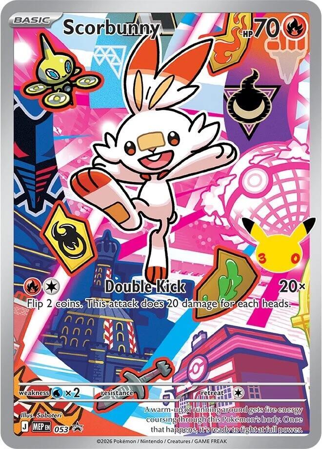 Scorbunny 053 (ME: Mega Evolution Promo)  - Holofoil | Chromatic Games