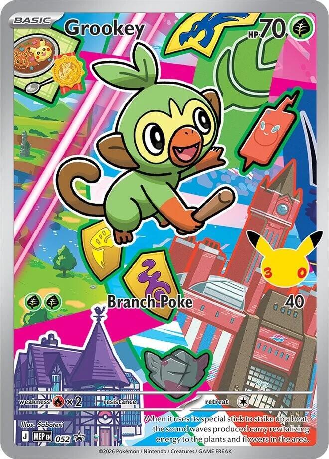 Grookey 052 (First Partner Collection 2026)  - Holofoil | Chromatic Games