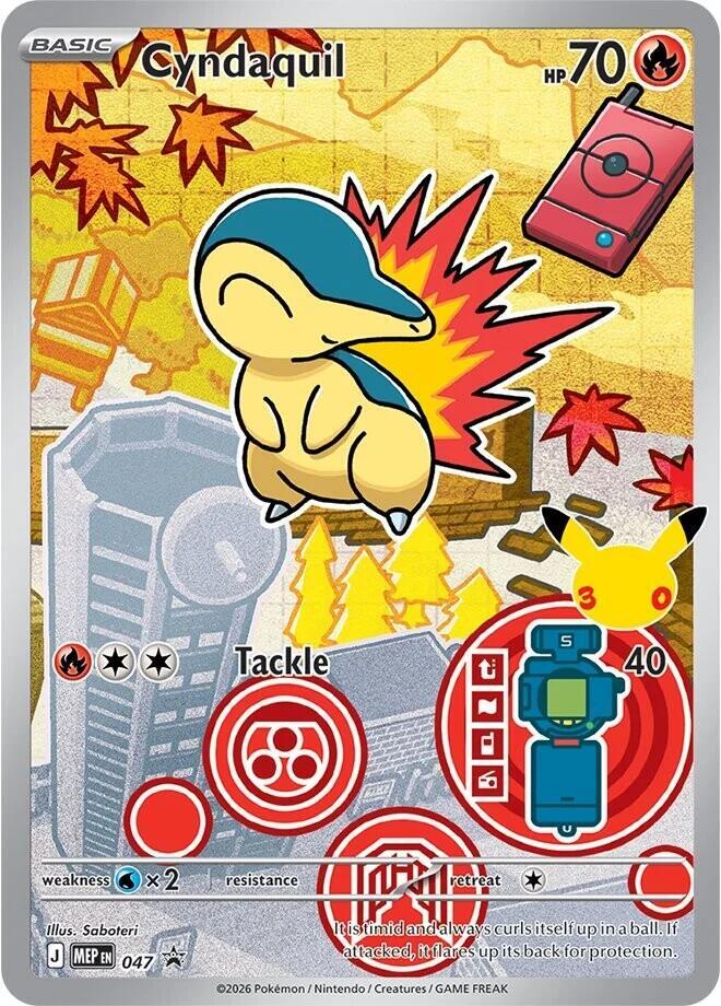 Cyndaquil 047 (First Partner Collection 2026)  - Holofoil | Chromatic Games
