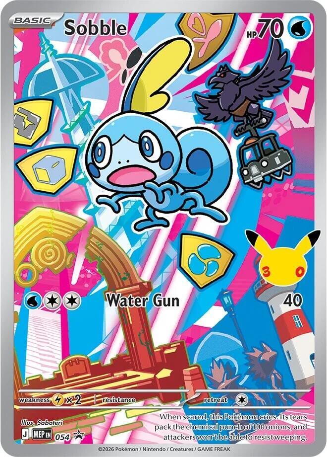 Sobble 054 (ME: Mega Evolution Promo)  - Holofoil | Chromatic Games