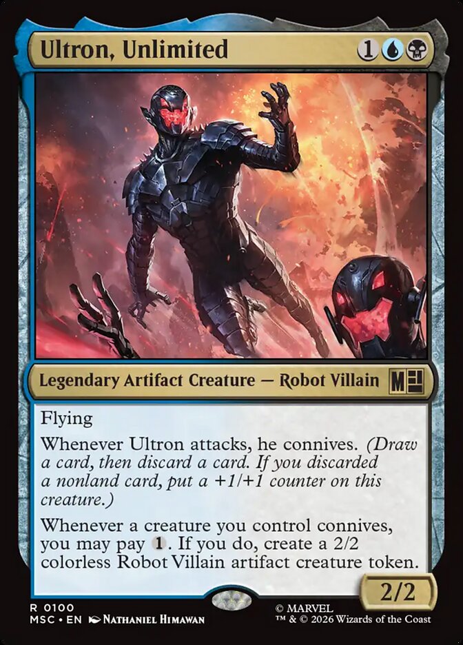 Ultron, Unlimited 100 (Commander: Marvel Super Heroes)  | Chromatic Games