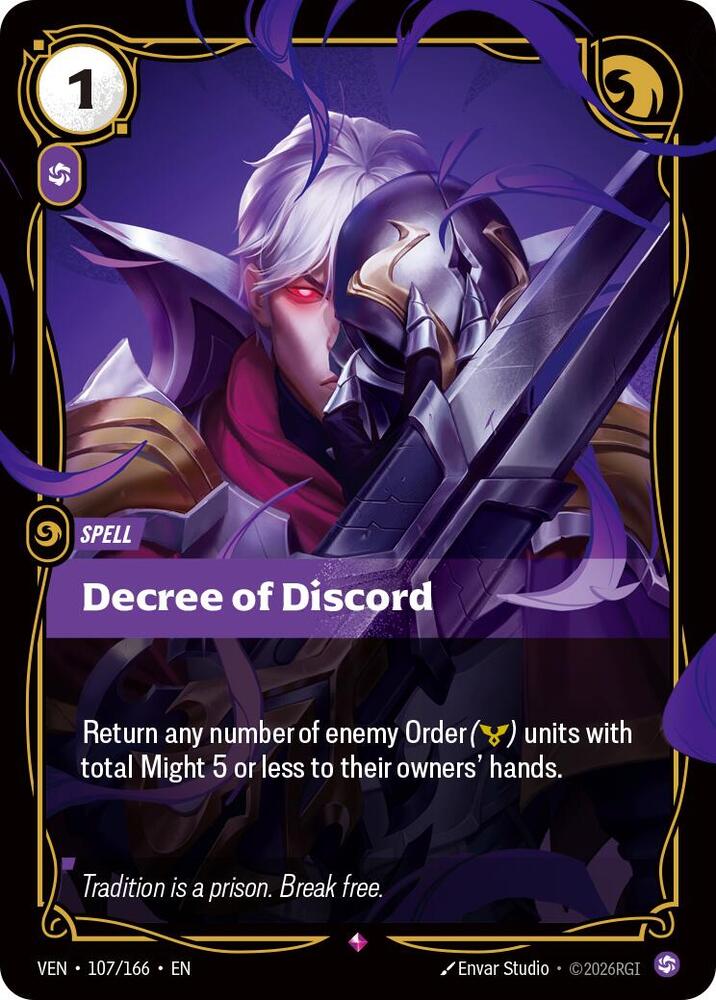 Decree of Discord 107/166 (Vendetta)  - Foil | Chromatic Games