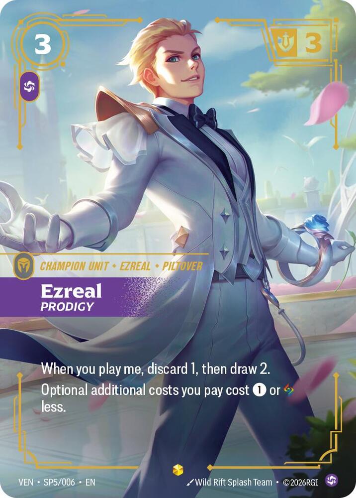 Ezreal - Prodigy SP5/006 (Vendetta)  - Foil | Chromatic Games