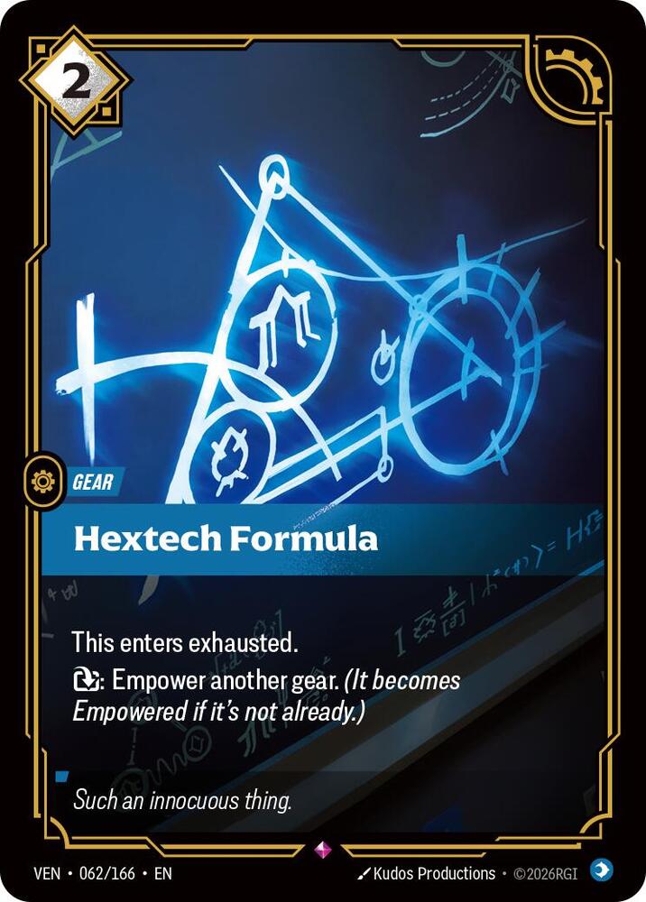 Hextech Formula 062/166 (Vendetta)  - Foil | Chromatic Games