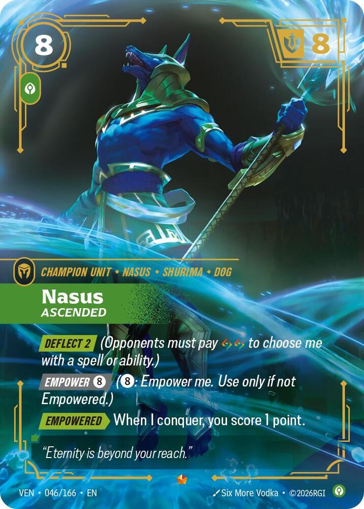 Nasus - Ascended 046/166 (Vendetta)  - Foil | Chromatic Games
