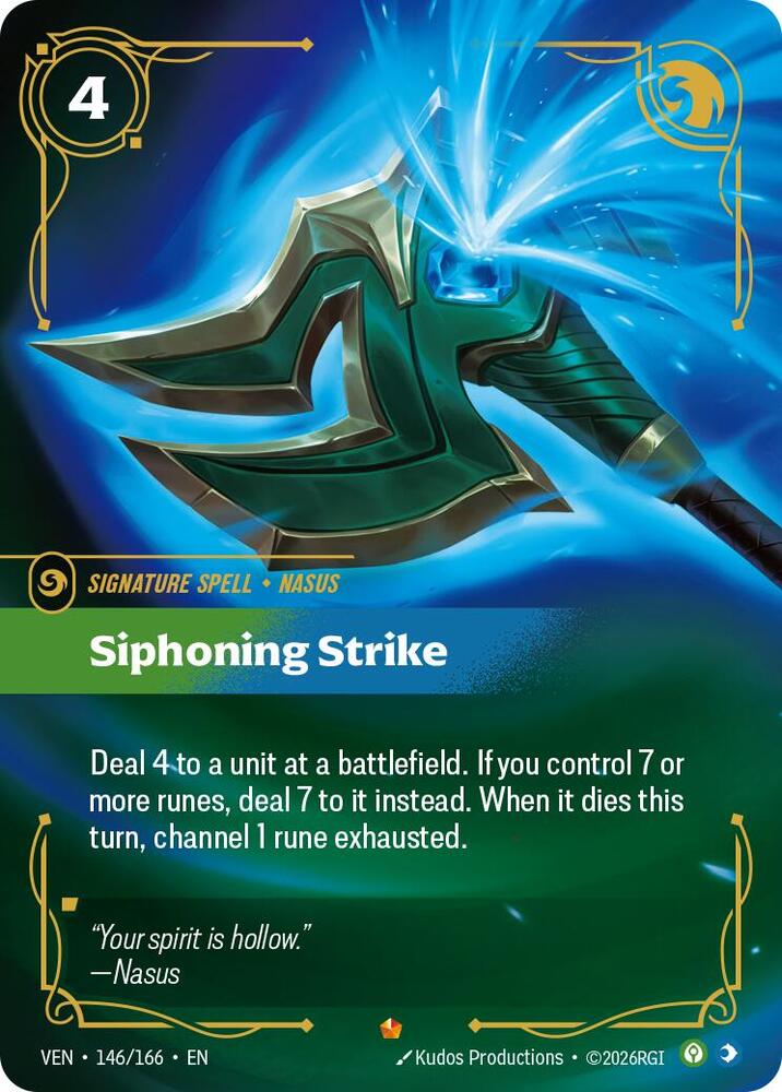 Siphoning Strike 146/166 (Vendetta)  - Foil | Chromatic Games
