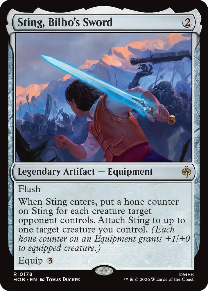 Sting, Bilbo's Sword 178 (The Hobbit)  | Chromatic Games