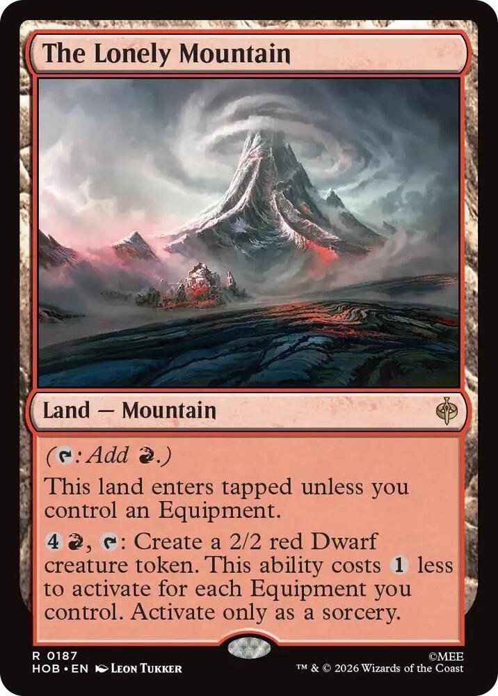 The Lonely Mountain 187 (The Hobbit)  | Chromatic Games