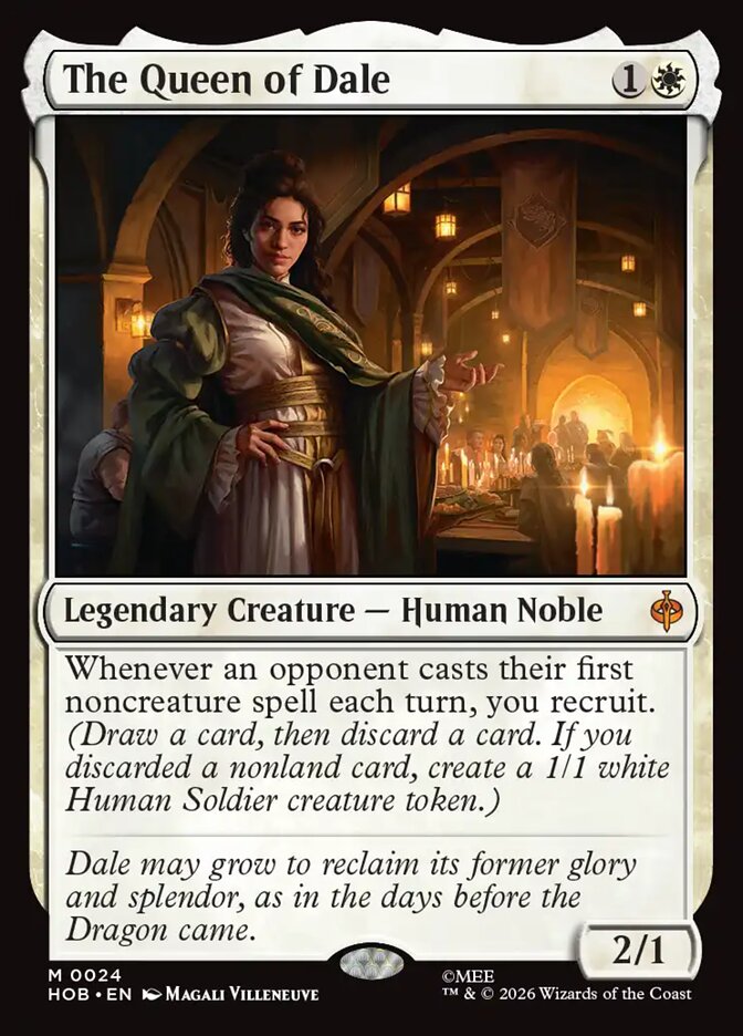 The Queen of Dale 24 (The Hobbit)  - Foil | Chromatic Games
