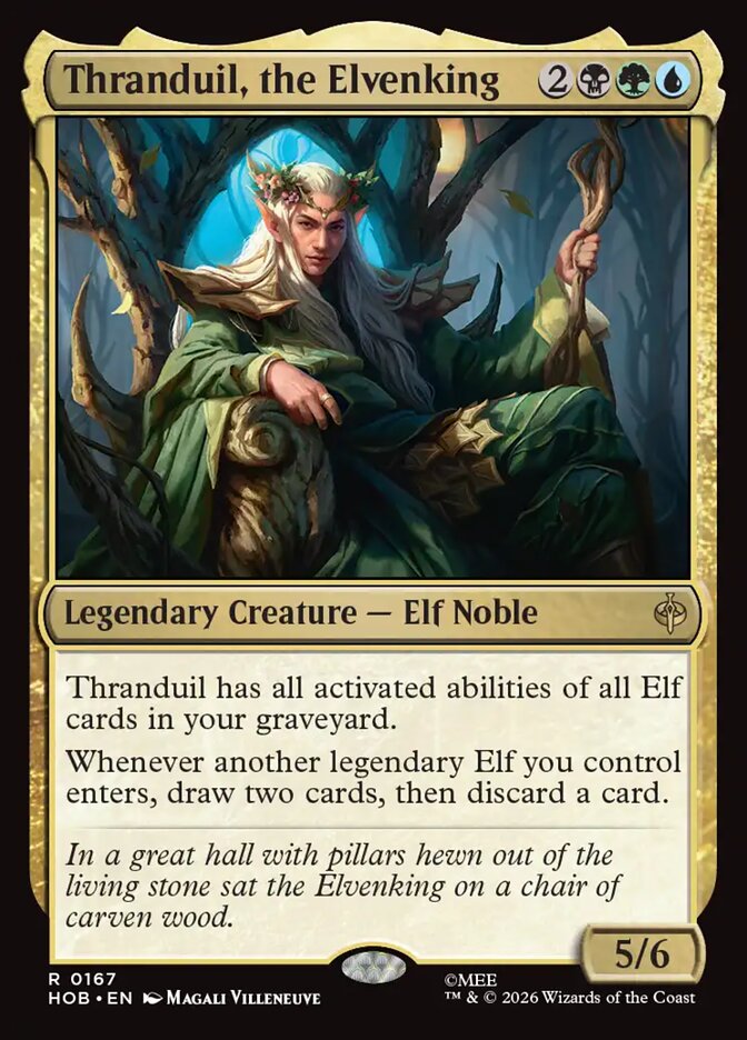 Thranduil, the Elvenking 167 (The Hobbit)  - Foil | Chromatic Games