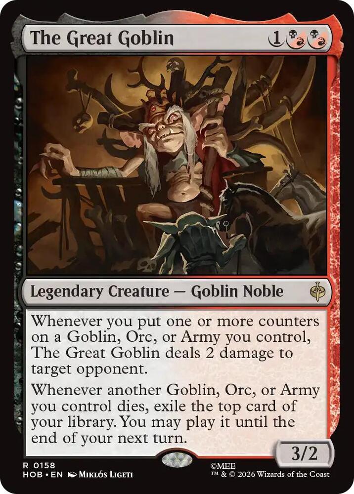 The Great Goblin 158 (The Hobbit)  | Chromatic Games