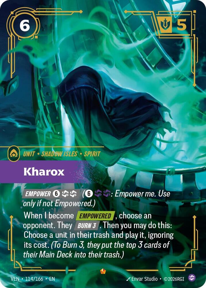 Kharox 114/166 (Vendetta)  - Foil | Chromatic Games