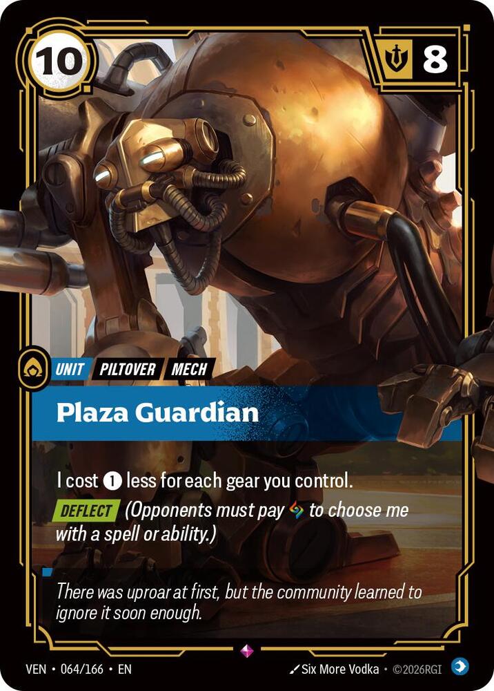 Plaza Guardian 064/166 (Vendetta)  - Foil | Chromatic Games