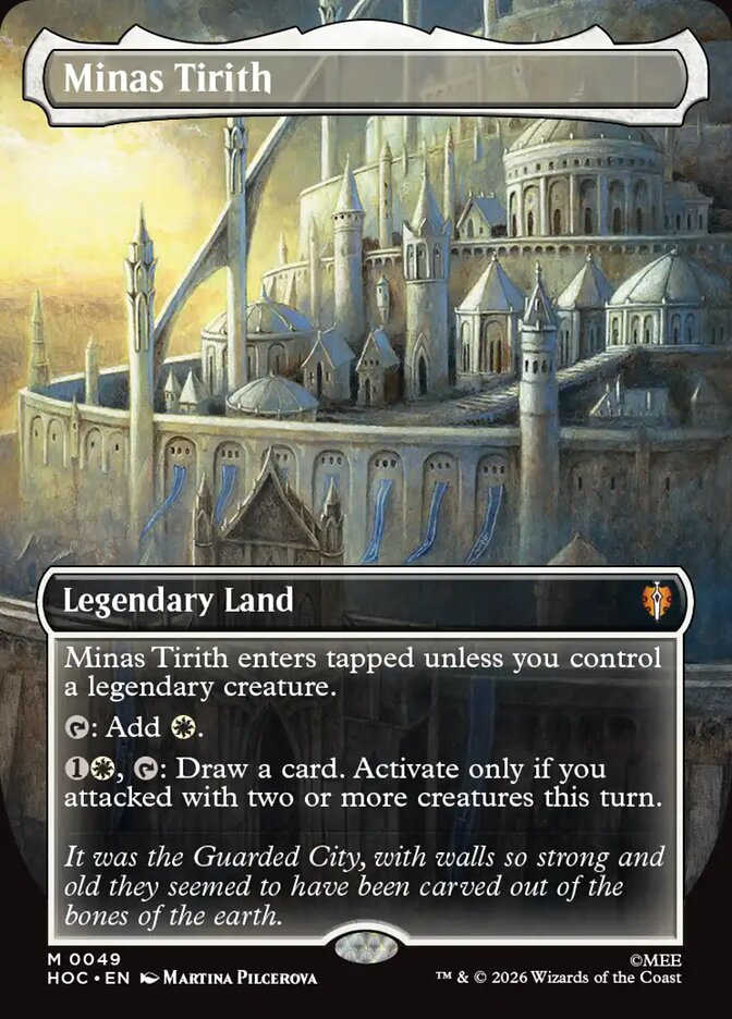 Minas Tirith 49 (The Hobbit: Eternal-Legal)  - Borderless | Chromatic Games