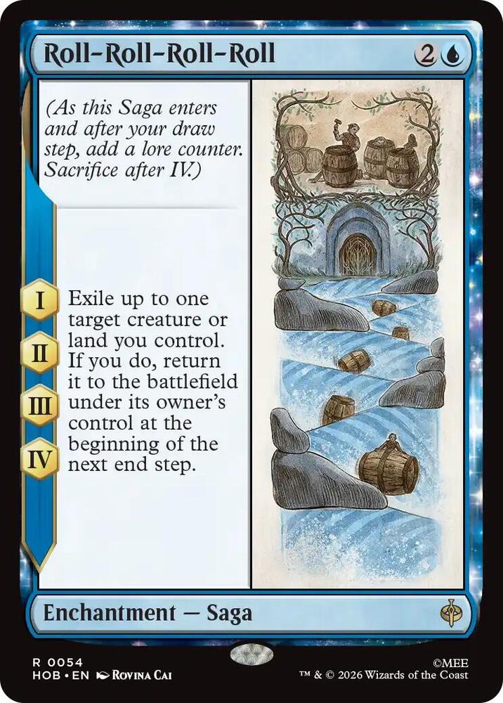 Roll-Roll-Roll-Roll 54 (The Hobbit)  - Foil | Chromatic Games